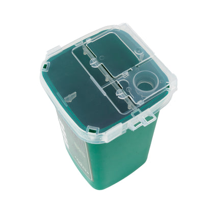 Stealth Green Sharps Container