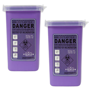 Stealth Purple Sharps Container